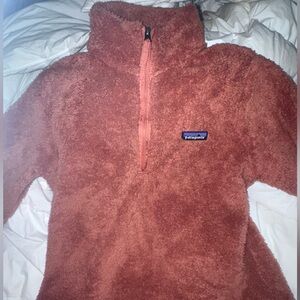 Patagonia Warm Fleece Jacket in Brick Red